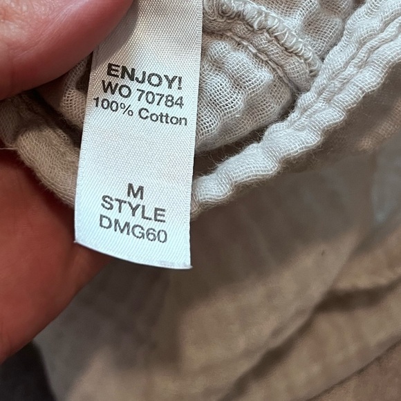 Michael Stars | Off Shoulder Double Gauze Top Size Medium - Picture 6 of 7